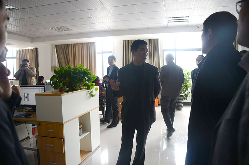 市領(lǐng)導參觀瑞華制冷